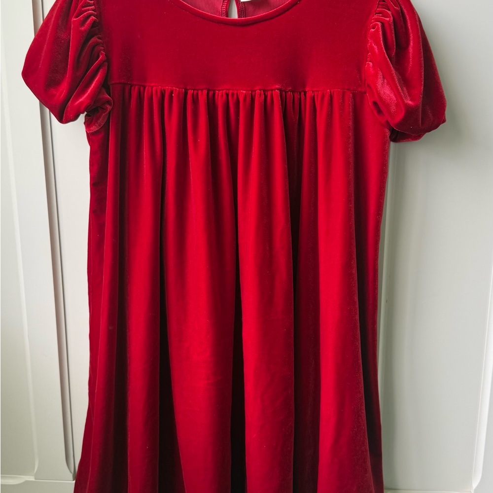 Next Red Velvet Formal Kids Dress